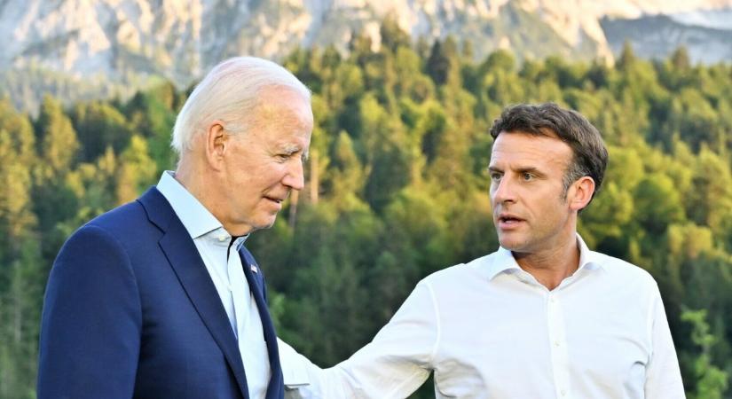 Macron rossz híreket közölt Bidennel az olajválságról
