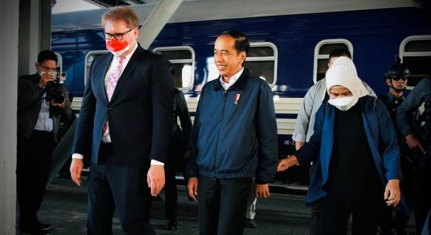 Indonézia elnöke megérkezett Kijevbe