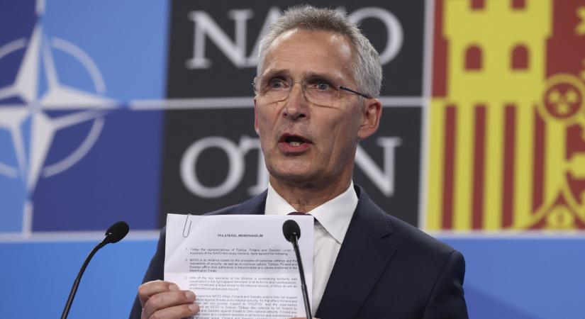 Jens Stoltenberg: a NATO ajtaja továbbra is nyitva áll