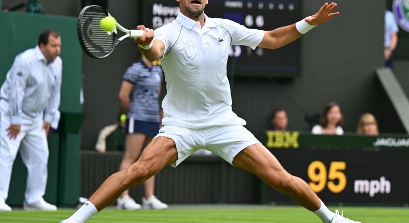 Wimbledon: Djokovics három sima szettben jutott tovább