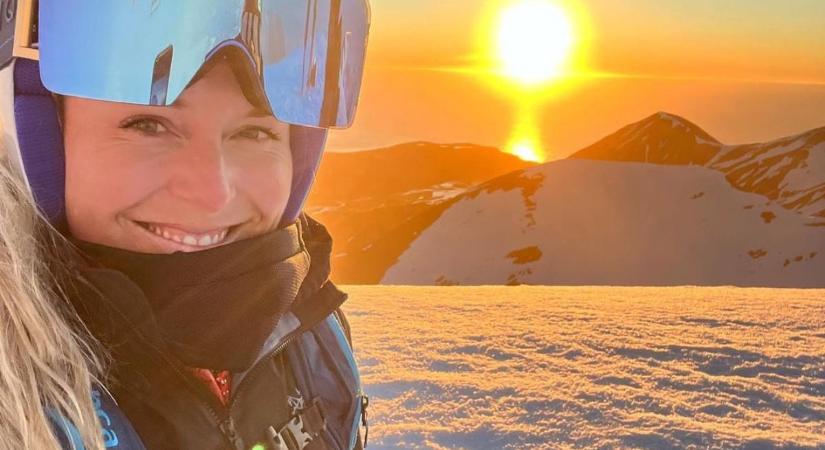Képek: Lindsey Vonn-nak olyan élményben volt része hegyen, mint még soha