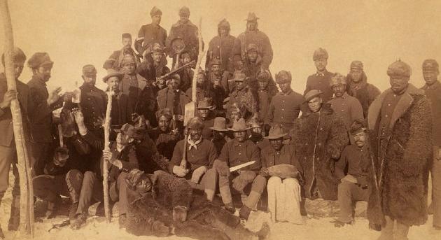 A fekete Buffalo-katonák, akik átkerekeztek a Vadnyugaton