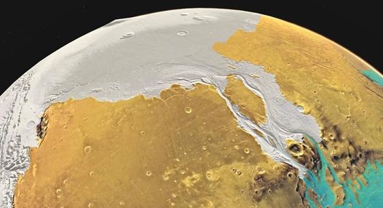 Furcsa képződményeket fotózott a NASA szondája a Marson