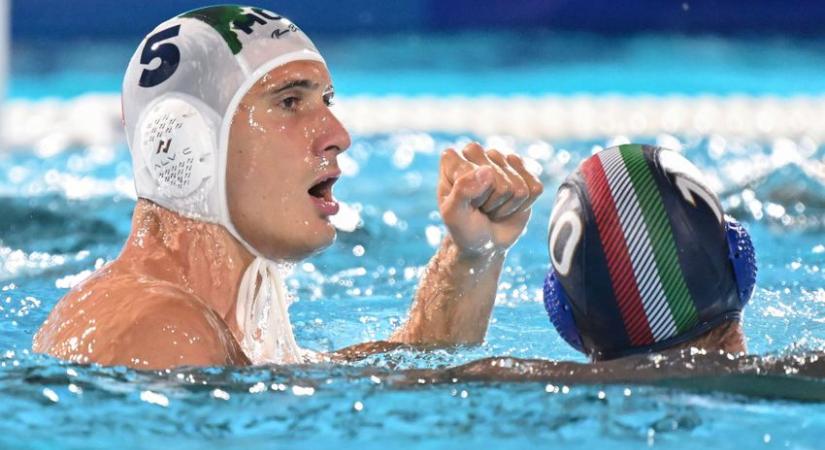 A magyar férfi vízilabda-válogatott kikapott az olaszoktól a negyeddöntőben