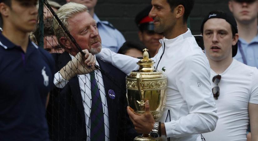 Tenisz: Djokovics támogatja a bebörtönzött Becker családját