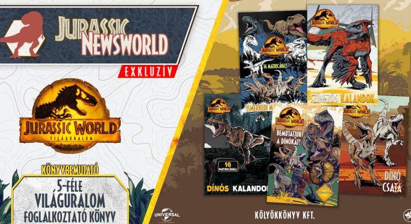 Jurassic Newsworld: Könyvbemutató - 5-féle Világuralom foglalkoztató könyv!