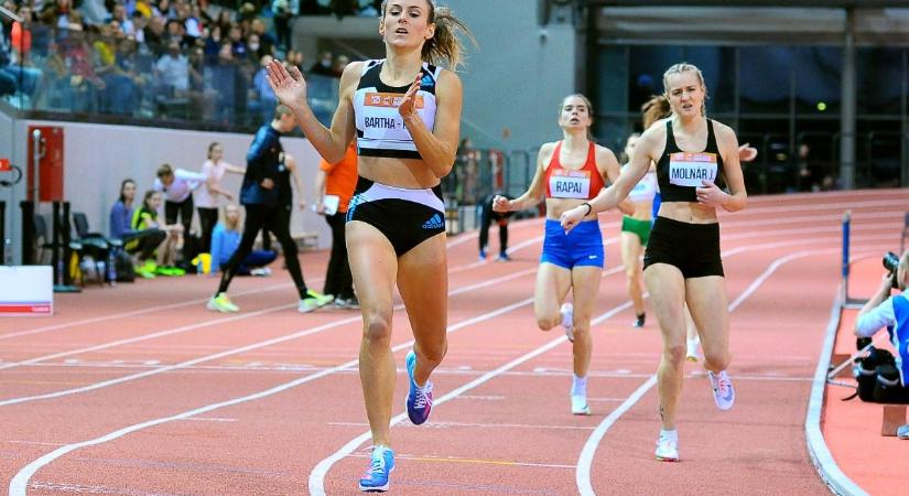 Atlétika: Bartha-Kéri Bianka győzött 800 méteren Belgiumban