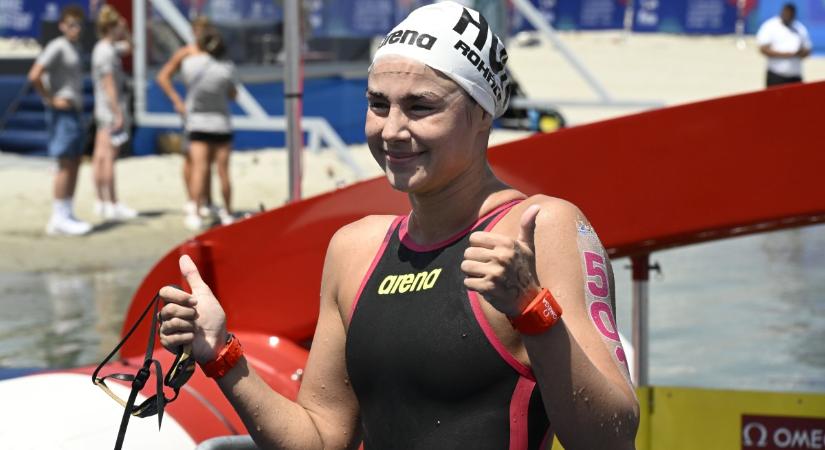 Rohács Réka nyolcadik lett 25 km-es nyílt vízi úszásban a hazai vb-n