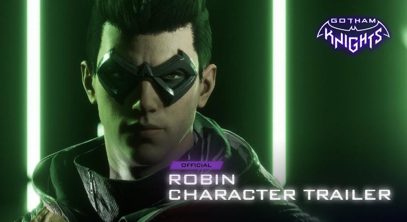Külön trailert kapott Robin, a Gotham Knights egyik hőse