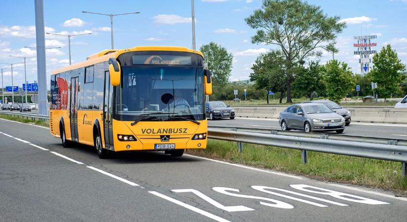 Új buszsáv segíti a közlekedést az M3-as autópályán