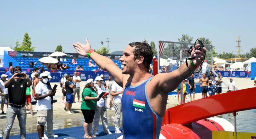 Gálicz Péter bronzérmes a nyíltvízi úszók 25 kilométeres versenyében