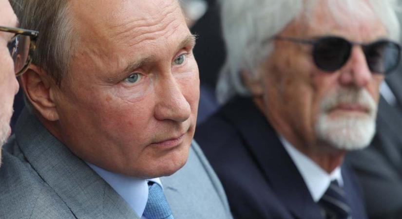 Ecclestone akár golyót is kapna jóbarátjáért, Putyin úrért