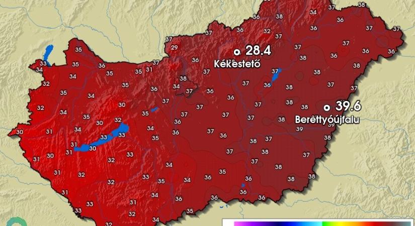 Meghosszabbítják a vörös kódot, akkora a hőség Magyarországon