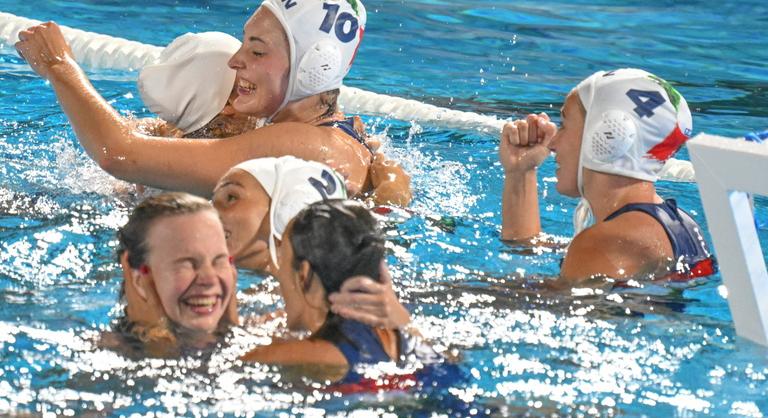 Így készülnek a világbajnoki döntőre a női pólóválogatott tagjai