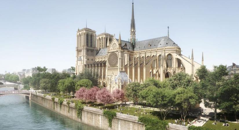 Teljesen átalakítják a párizsi Notre-Dame környékét