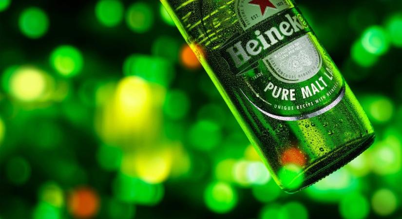 Üvegdarabok lehetnek a Heinekenben