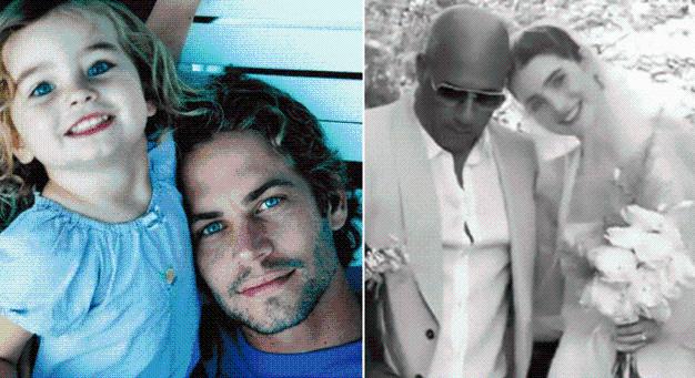 Paul Walker lánya felnőtt és megházasodott – A színész egykori barátja, Vin Diesel kísérte őt az oltárhoz