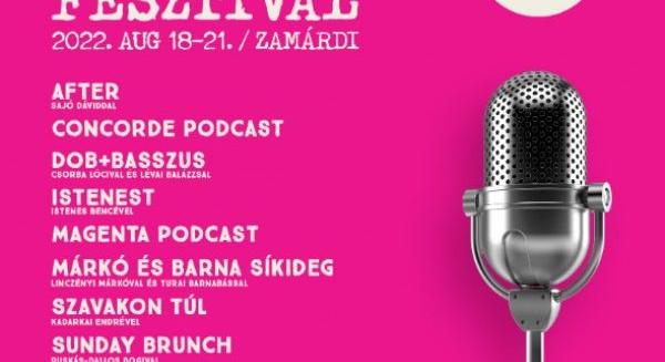 A Telekom bemutatja: Az első Podcast Fesztivál Zamárdiban a STRANDon!