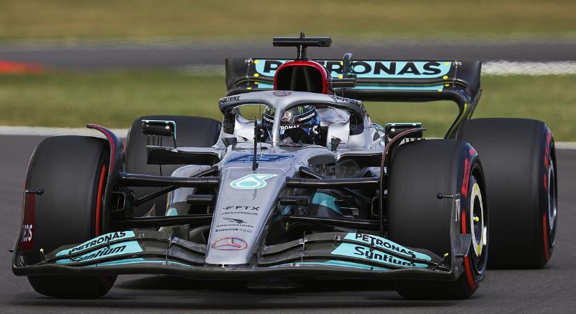 Russell: Üzemmeleg gumikkal még a Ferrariknál is gyorsabbak voltunk!