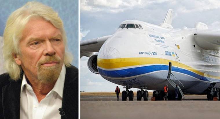 Richard Branson segíthet Ukrajnának újjáépíteni a világ legnagyobb teherszállító repülőgépét