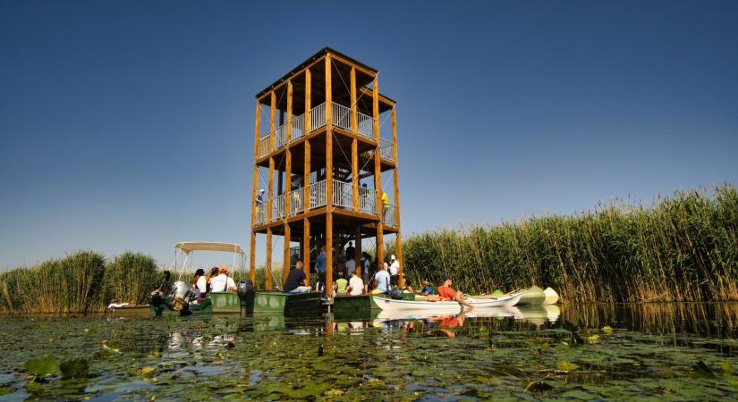 Újabb attrakció a Tisza-tónál