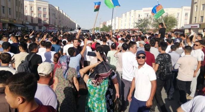 Tüntetések Üzbegisztánban