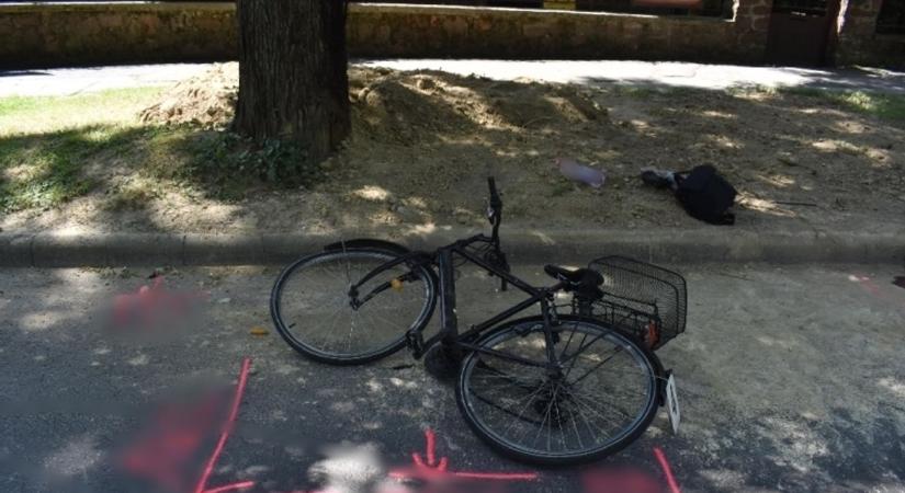 Elsodort egy kerékpárost a keszthelyi nő, majd elhajtott