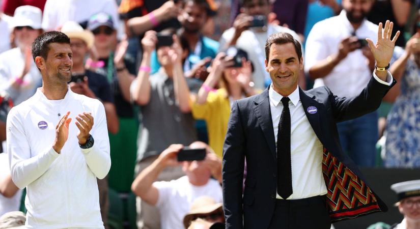 Így fogadták Roger Federert Wimbledonban + videó