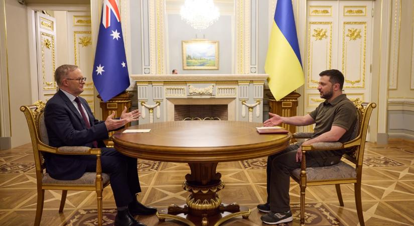 Ausztrália további 100 millió dolláros segélyt nyújt Ukrajnának