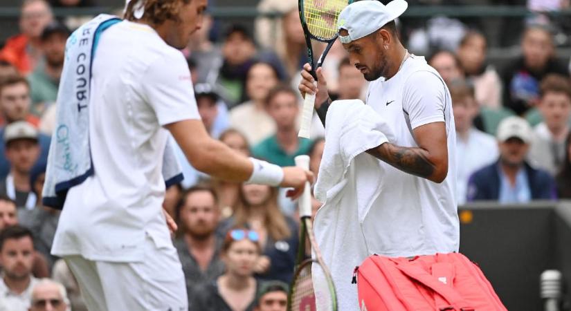 Wimbledon: Kyrgios és Cicipasz is pénzbüntetést kapott