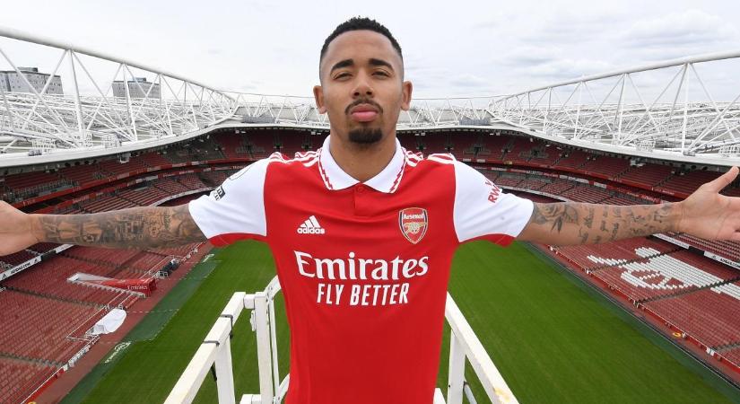 Arsenal: Gabriel Jesus a londoniaknál folytatja – hivatalos