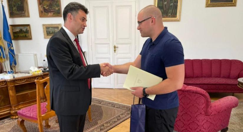 Bitó Zoltánt köszöntötte a polgármester