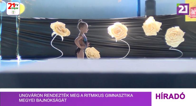 Ungváron rendezték meg a Ritmikus Gimnasztika Megyei Bajnokságát (videó)