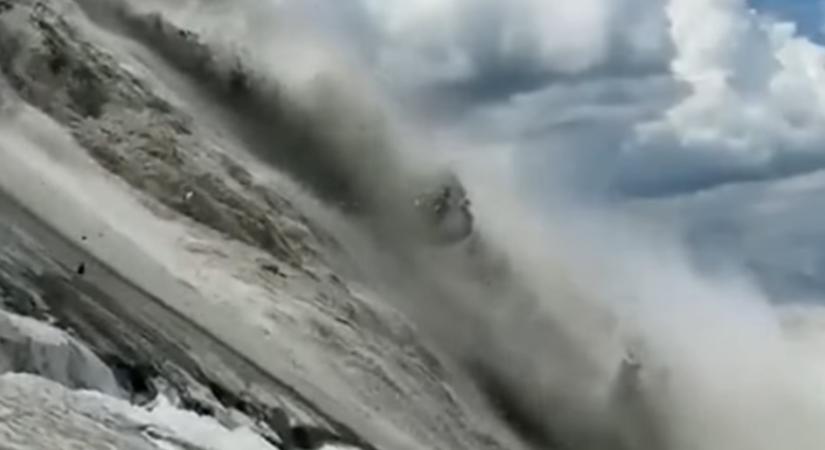 Eddig hét halálos áldozata van egy olaszországi jégcsuszamlásnak, egy nyolcfős magyar csoport is a hegyen tartózkodott a baleset idején