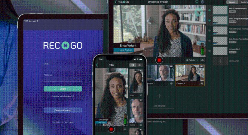 RECnGO app: élő videózás több platformra is – YouTube, Facebook, és egyedi megoldások