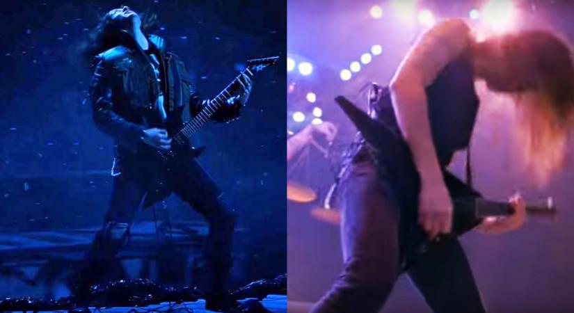 VIDEÓ: A Metallica a Stranger Things Eddie-jével "duettben" adta elő az újra slágerré vált Master of Puppetset egy menő klipben
