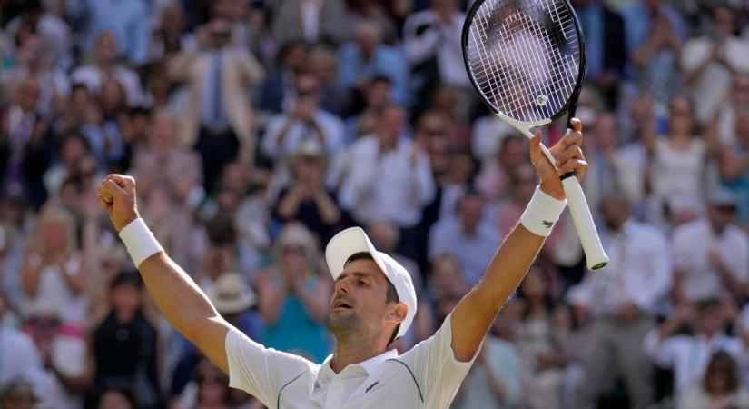 Wimbledon: Djokovic 21-szeres Grand Slam-bajnok