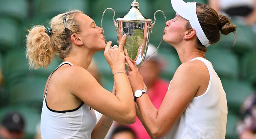 Wimbledon: Krejcíková és Siniaková nyerte a női párost