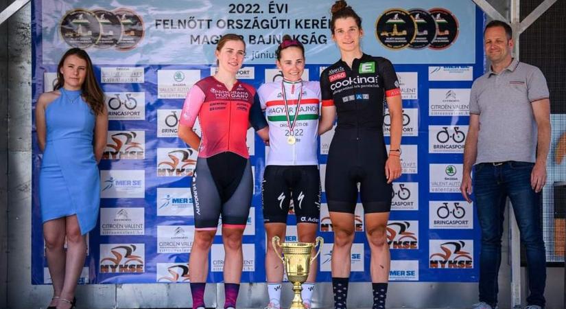 Remekelt Zsankó Petra - Nagyszerűen sikerült versenyeket tudhat maga mögött az osztrák Team Cookina Graz vasszécsenyi kerékpárosa