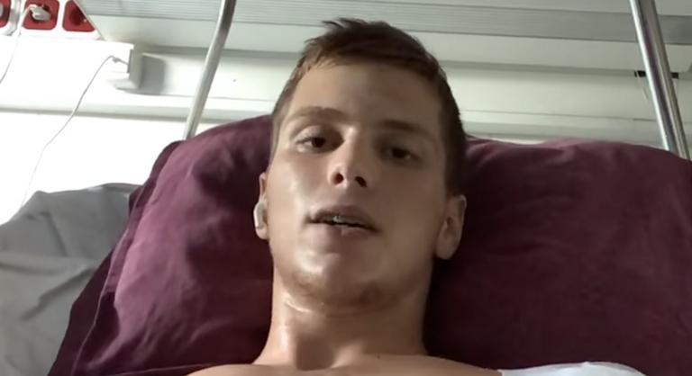 Kórházi ágyából, videón üzent a fiatal, aki kizuhant az óriáskerékből a Balaton Soundon