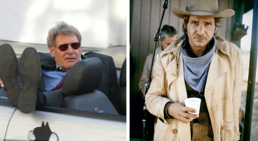 Mutatunk néhány remek forgatási fotót a ma 80 éves Harrison Fordról