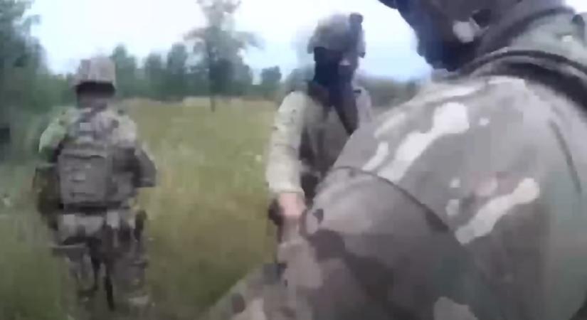 Fogva tartottakat szabadítottak ki az ukrán kommandósok (videó)