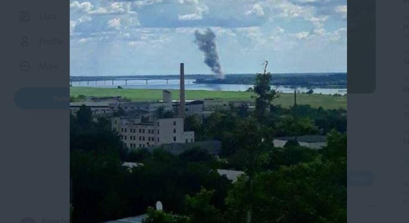 Kulcsfontosságú hidat kezdtek bombázni az ukránok
