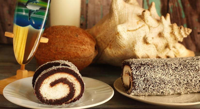 Tejmentes, paleo kókusz tekercs: a legjobb nyári sütés nélküli recept