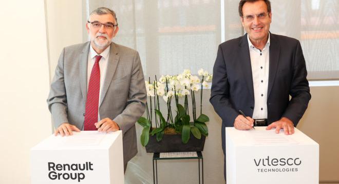 Stratégiai megállapodást kötött a Renault csoport és a Vitesco Technologies