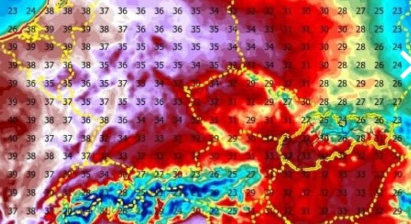 A meteorológusok sokkoló előrejelzése: 45 Celsius-fokos hőség is lehet