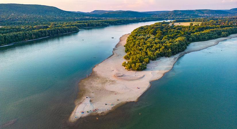 Kisoroszi Szigetcsúcs – a Duna legszebb szabadstrandja