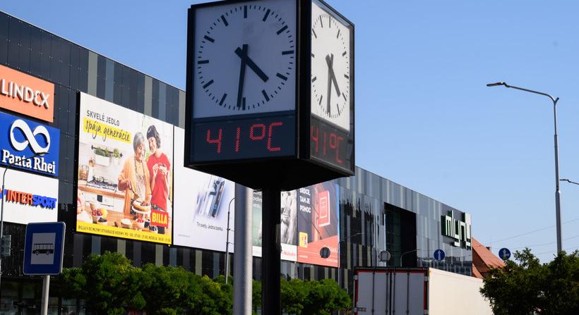 Ismét közel negyven Celsius-fokot mértek Szlovákiában – mutatjuk, hol