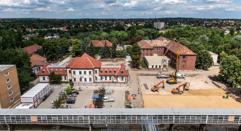 A design & build jegyében zajlik a székesfehérvári kórház bővítése