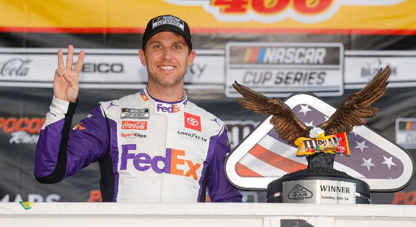 NASCAR: Denny “Mestertroll” Hamlin már megint megnyerte az internetet [VIDEÓ]